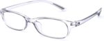 Ultra-Light Black TR90 Square Clear Lens Frames