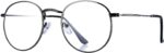 Vintage Gold Round Clear Lens Metal Frames