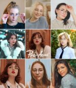 Vintage Gold Round Clear Lens Metal Frames